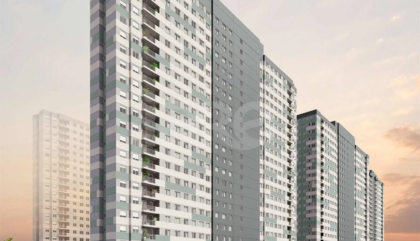 Cidade Mooca Duomo - Apartamento com 34,6 m², em Mooca — foto 1