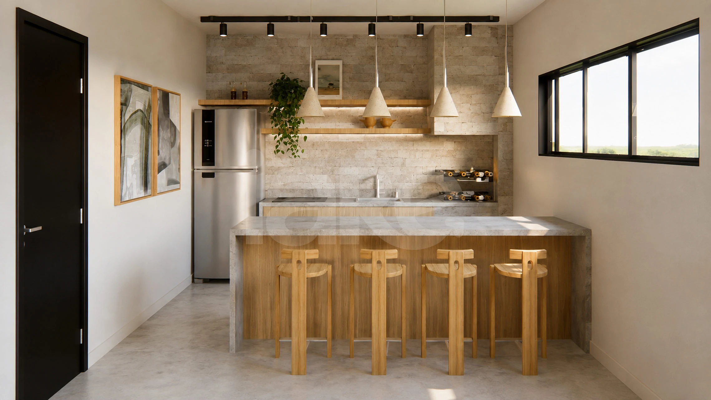 F1 Studios - Studio com 22 m², em Hauer — foto 19
