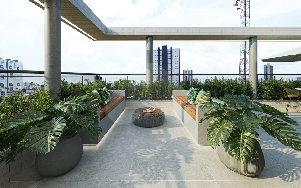 Porto Oasi - Apartamento com 51,73 m², em Aeroclube — foto 16