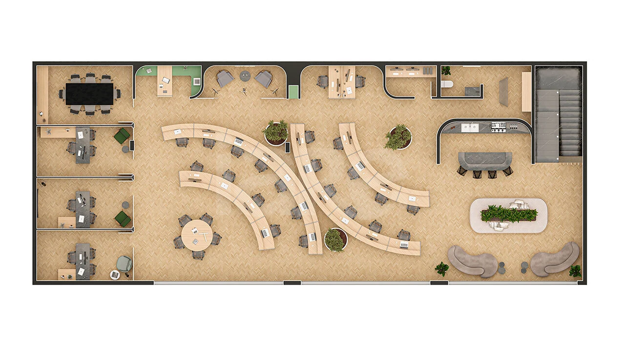 Planta — Loja 359 m²