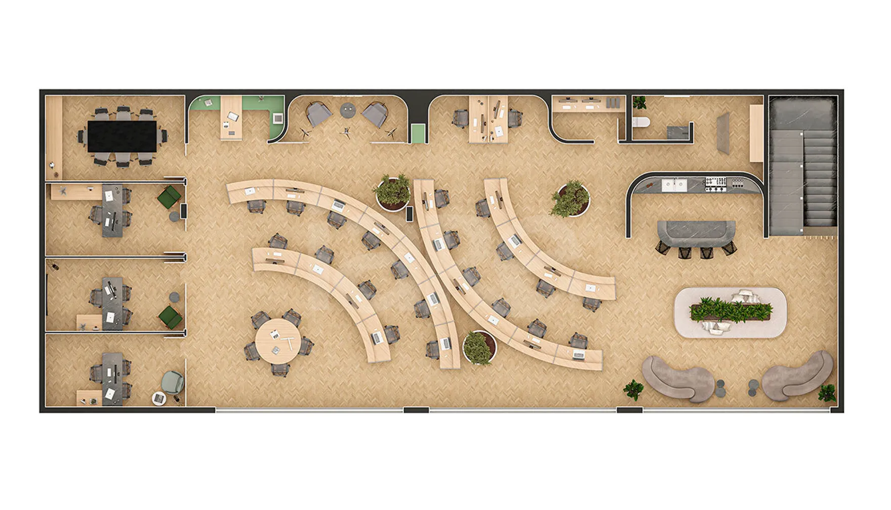 Planta — Loja 359 m²