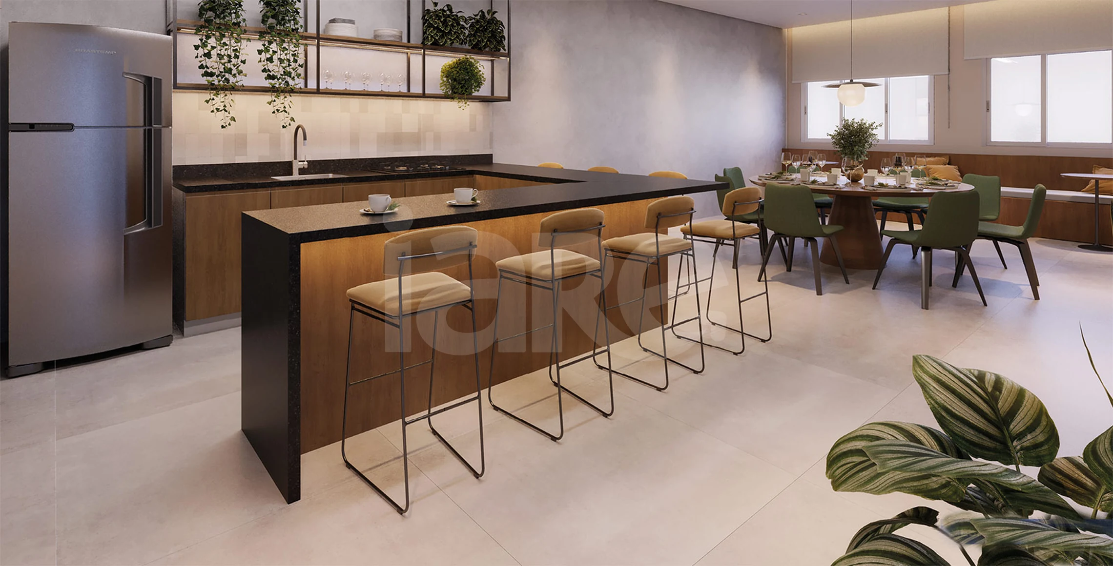 Place Condomínio Clube - Apartamento com 34,69 m², em Vila Silviânia — foto 11