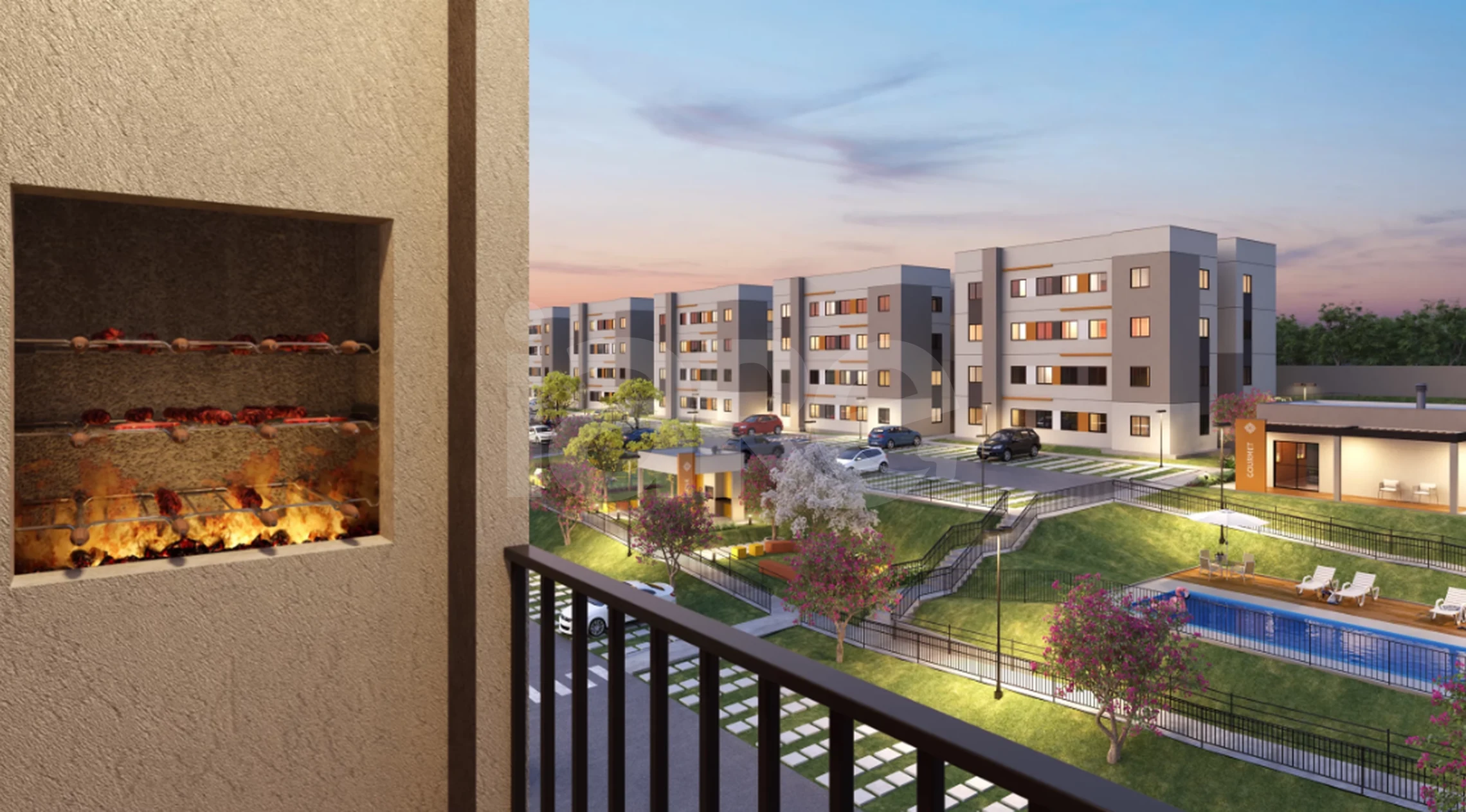 Porto Horizonte - Apartamento com 42,56 m², em Conjunto Habitacional Jamile Dequech — foto 7