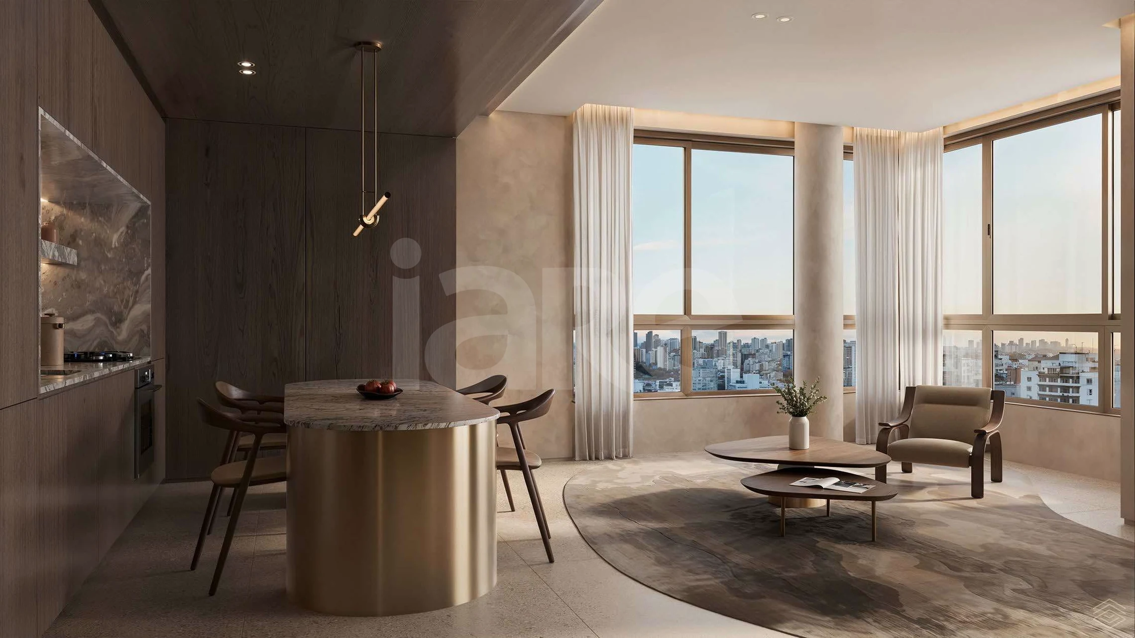 Turin - Studio com 32,44 m², em Batel — foto 7