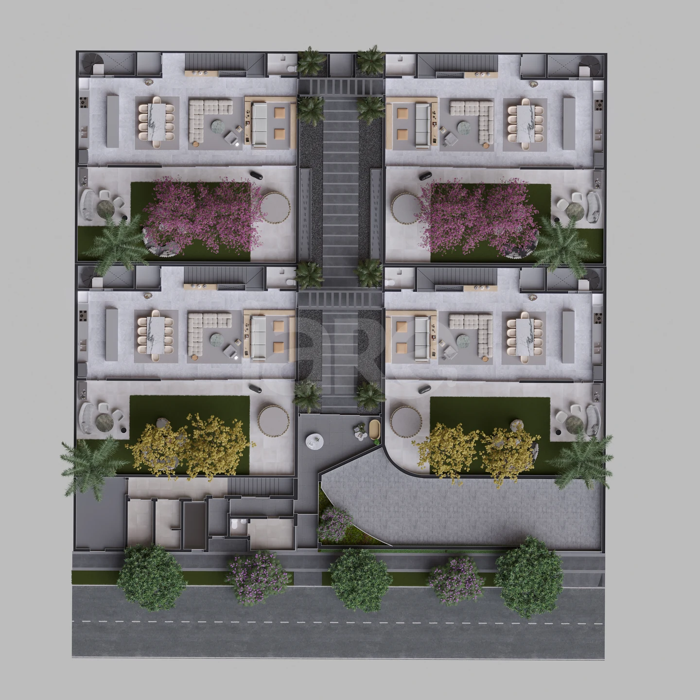 Planta — Implantação