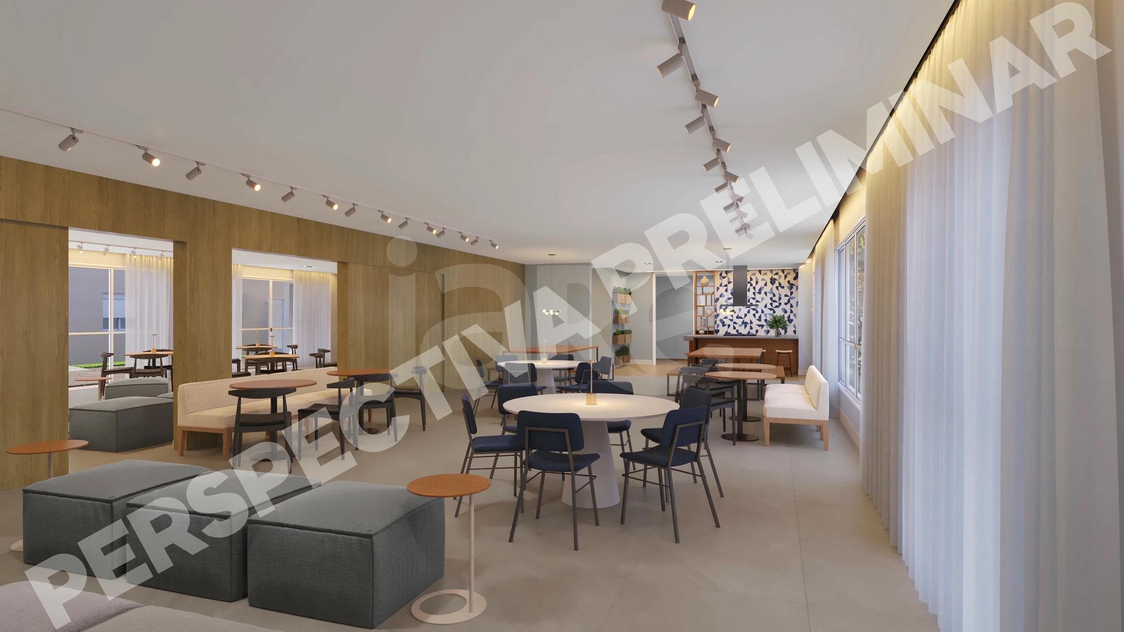 Helbor Parque Clube Ipoema - Garden com 100,74 m², em Cézar de Souza — foto 9