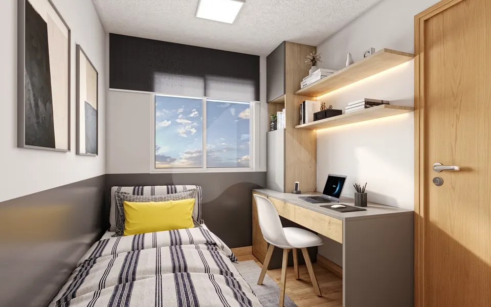 Gran Arena Itaquera - Apartamento com 33,42 m², em Vila Carmosina — foto 4