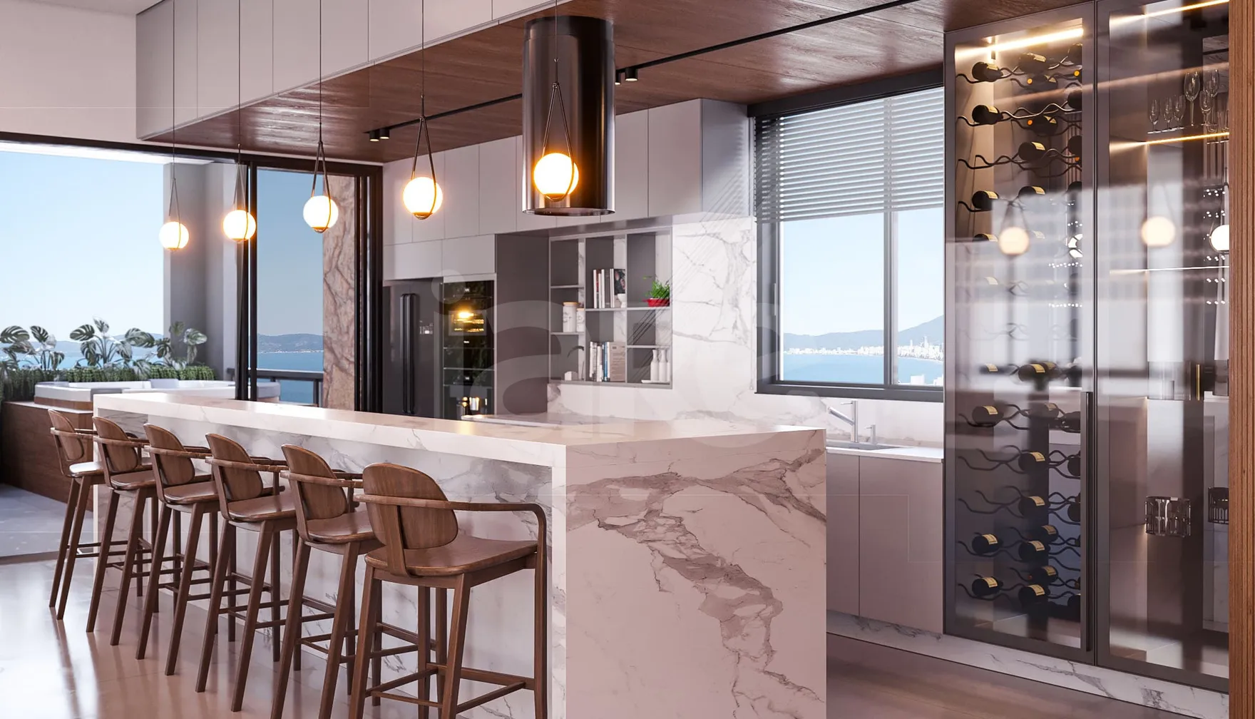 Piazza Zilli Residencial - Cobertura com 261,53 m², em Centro — foto 6