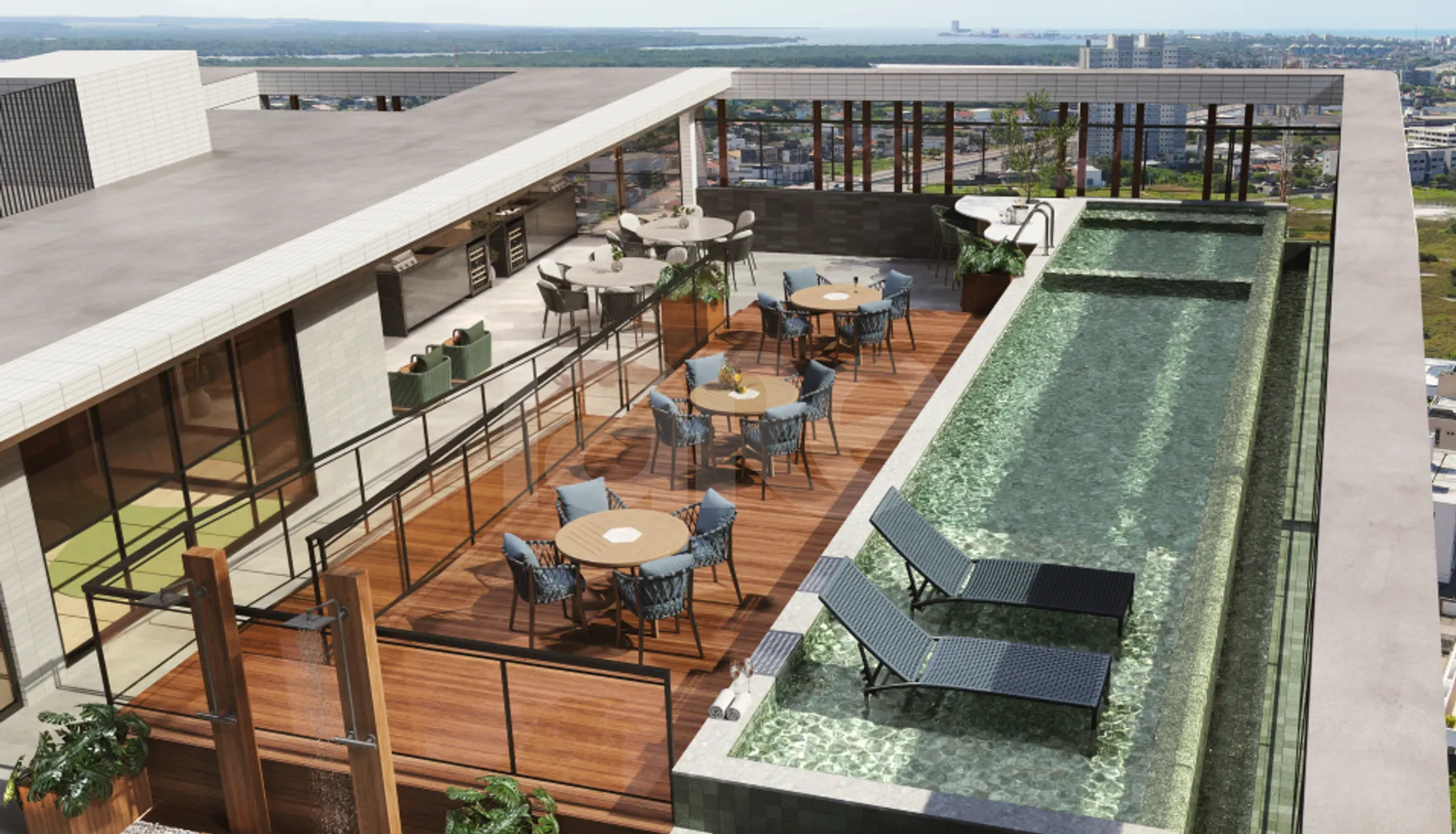Porto Jardins - Apartamento com 66,13 m², em Intermares — foto 31