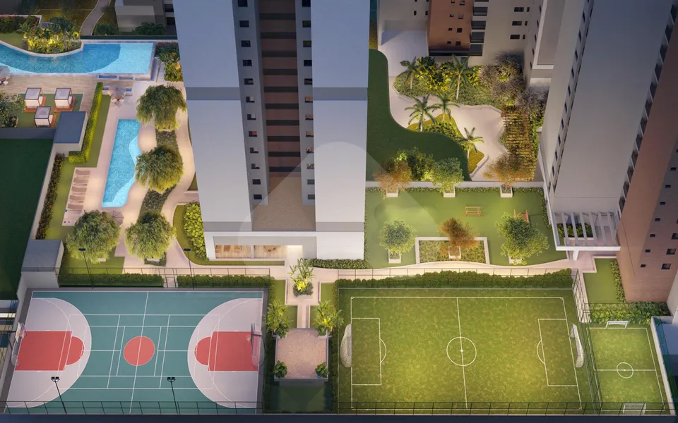 Raízes - Apartamento com 51,95 m², em Ilha do Leite — foto 19
