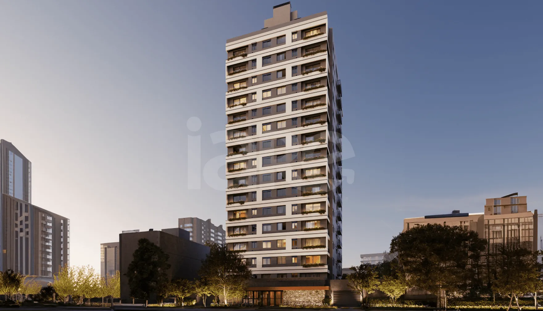 Be - Studio com 29,6 m², em Petrópolis — foto 1