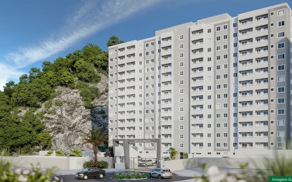 Mar de Trindade - Apartamento com 42,03 m², em Alcântara — foto 2