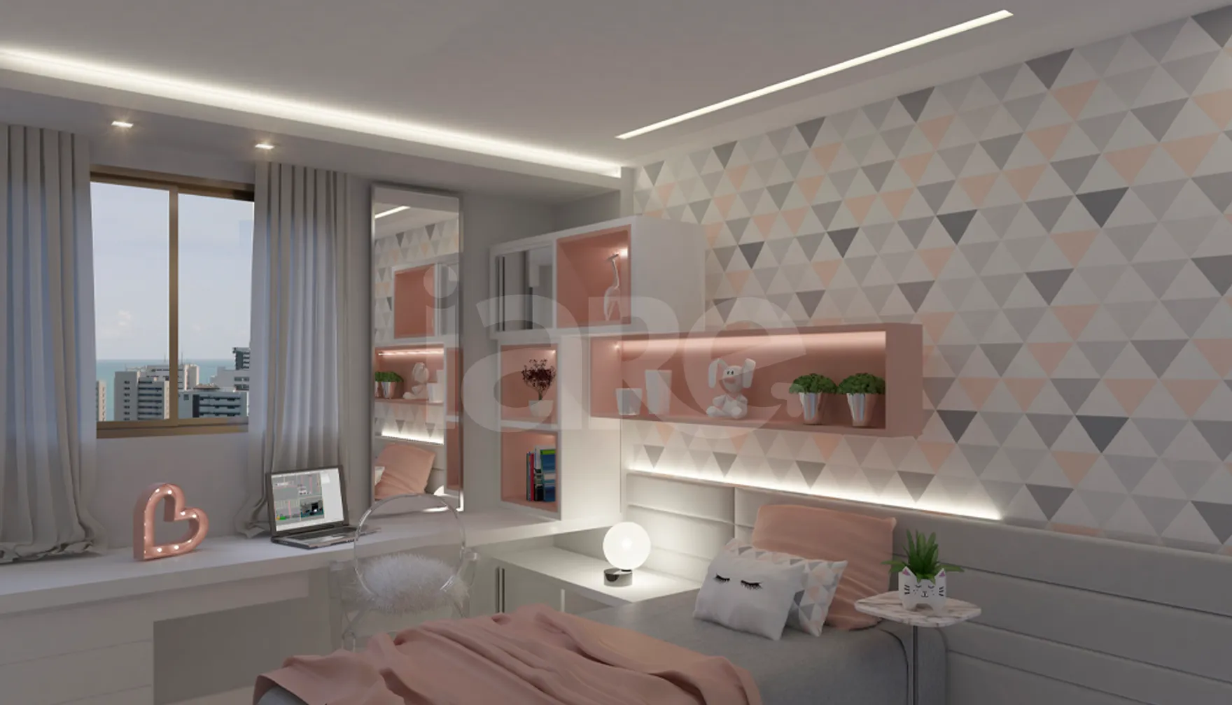 Parc Benvinda de Farias - Apartamento com 63 m², em Boa Viagem — foto 4