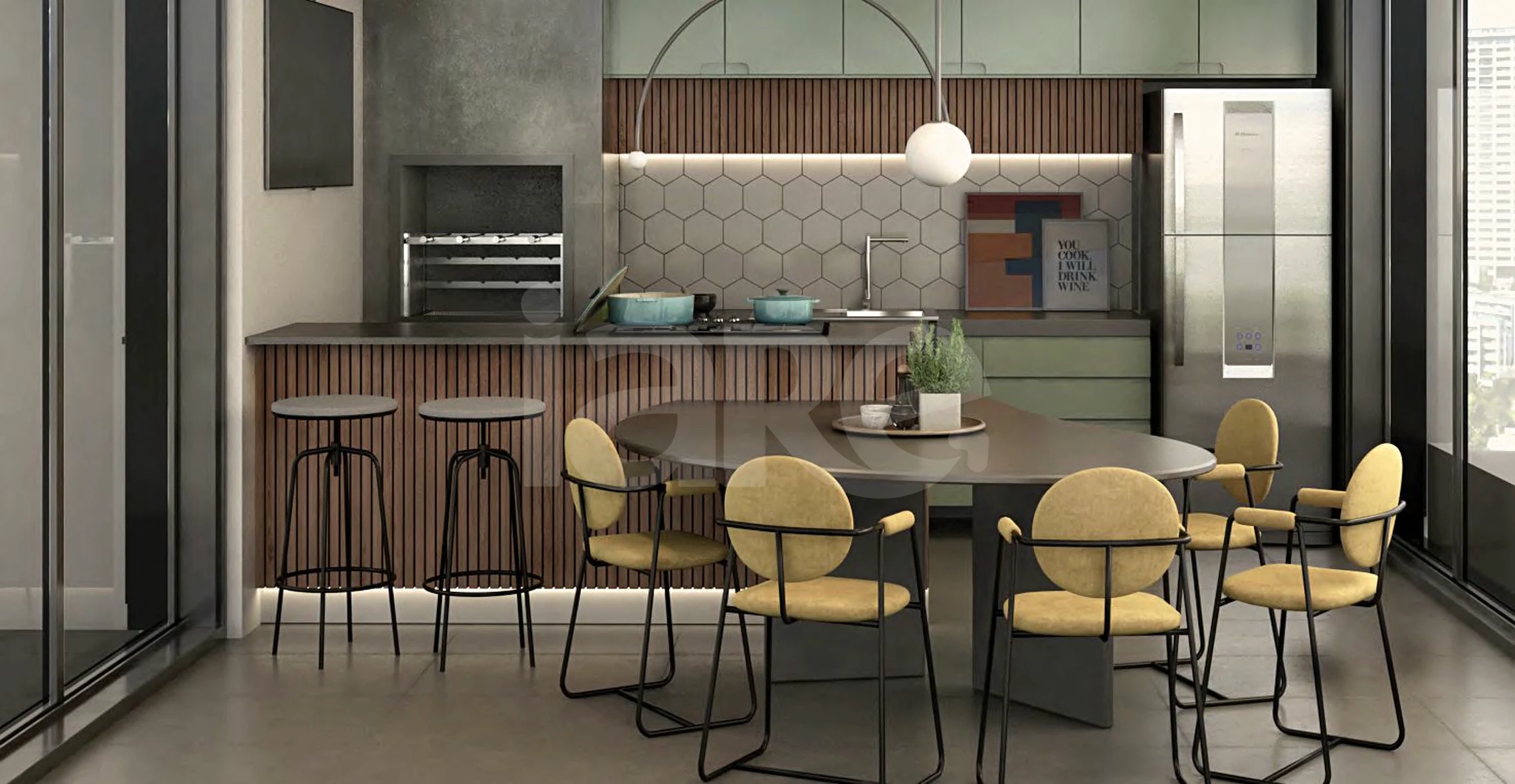 O2 Concept Mercês - Studio com 28,29 m², em Mercês — foto 20