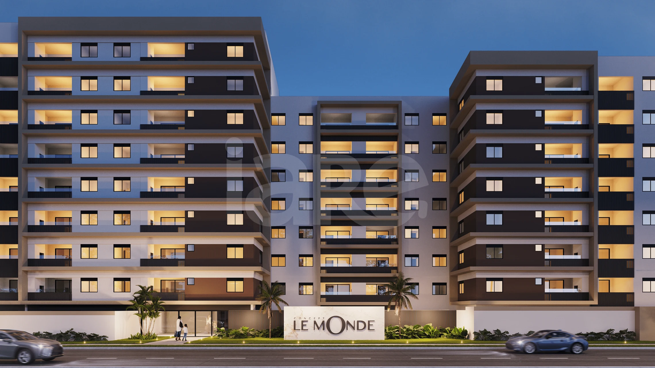 Concept Le Monde - Apartamento com 63,77 m², em Portão — foto 1