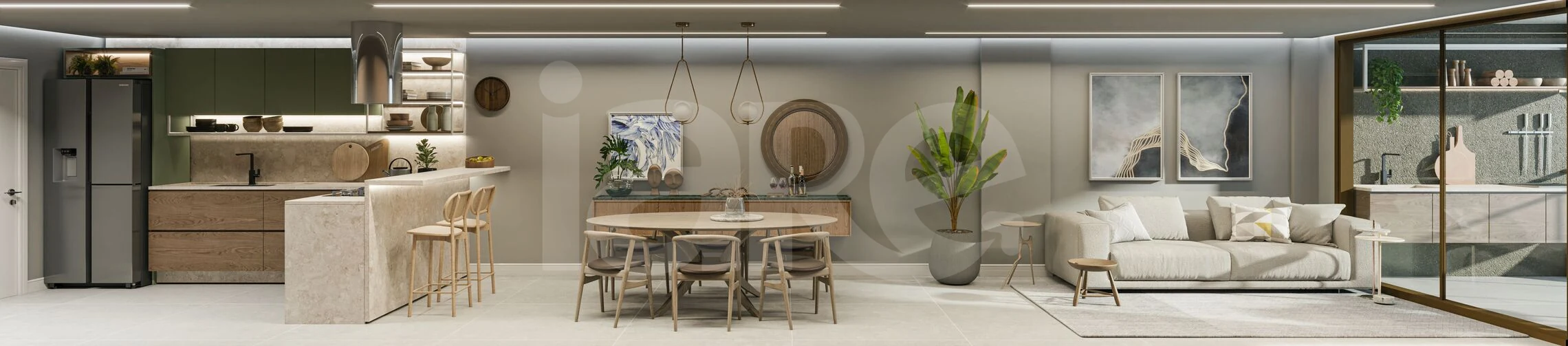 Wave - Apartamento com 104 m², em Camboinha — foto 3