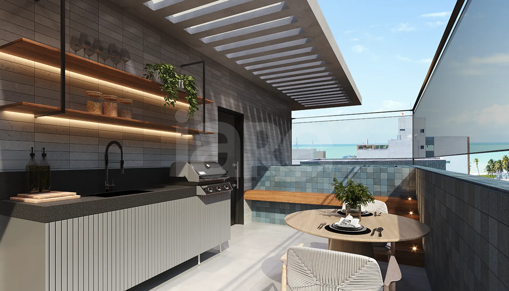 Venice Beach House - Studio com 23,02 m², em Intermares — foto 9