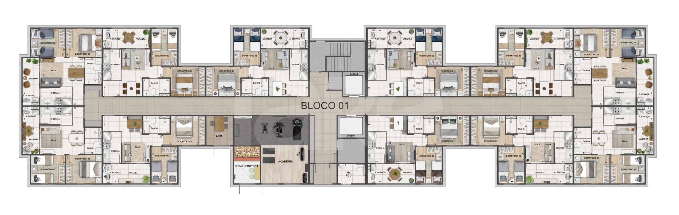 Planta — Pavimento térreo
