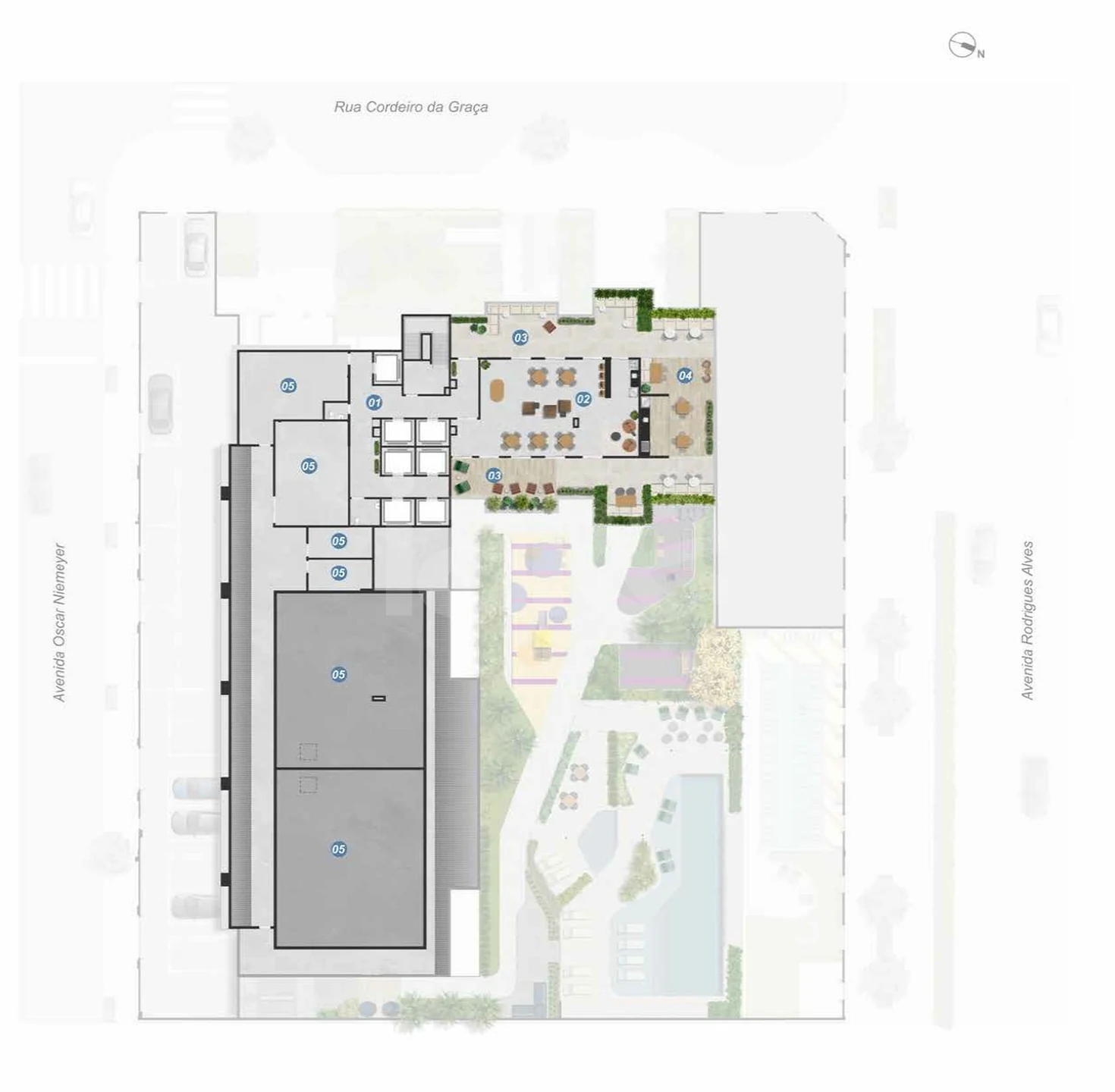 Planta — Pavimento rooftop