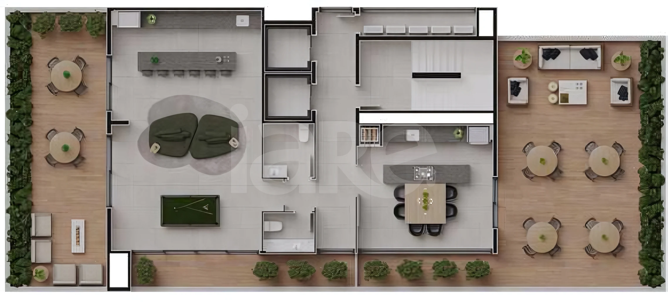 Planta — Pavimento rooftop