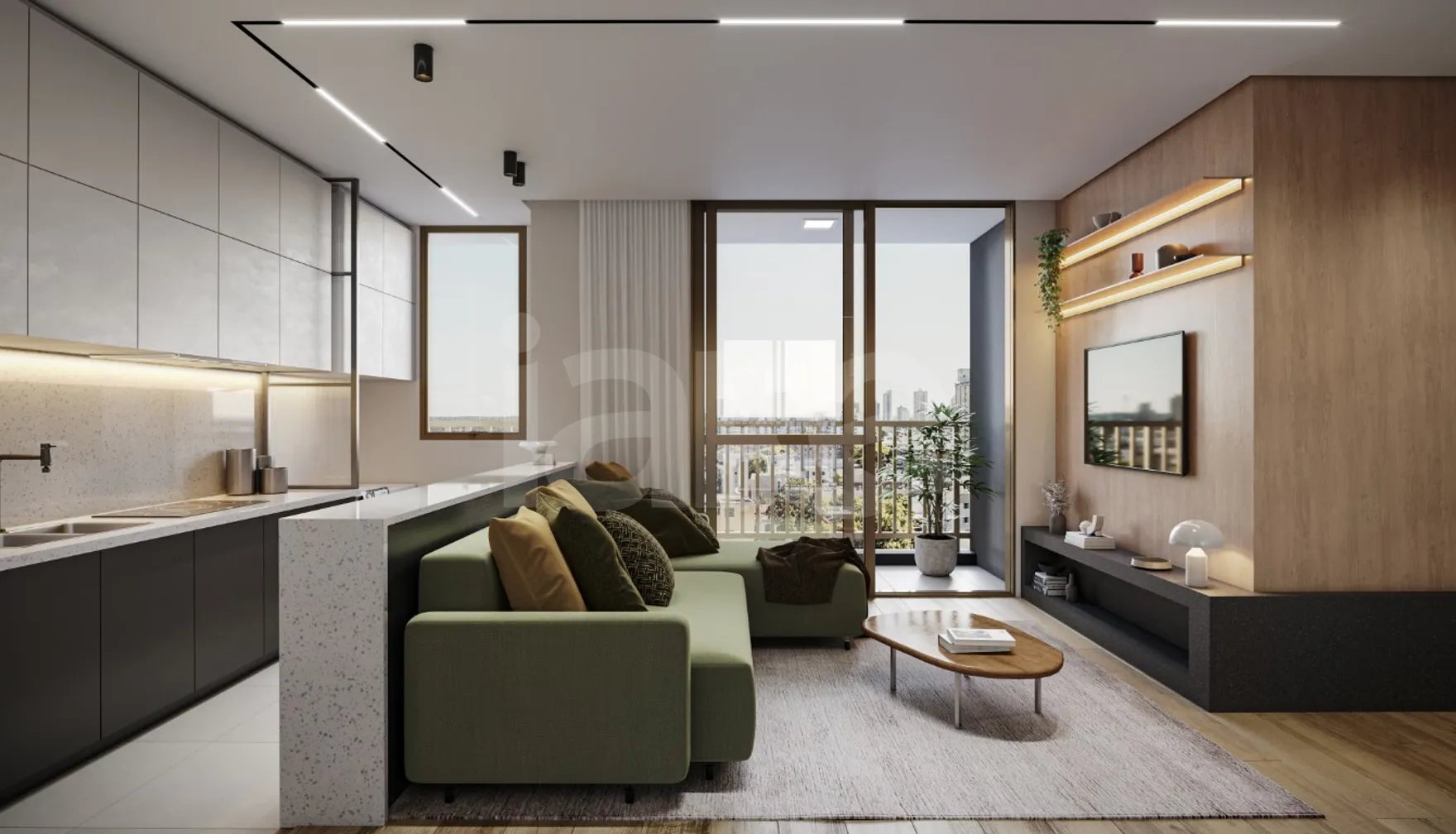 Galeria Hype Casa Nativa - Apartamento com 70,23 m², em Juvevê — foto 3