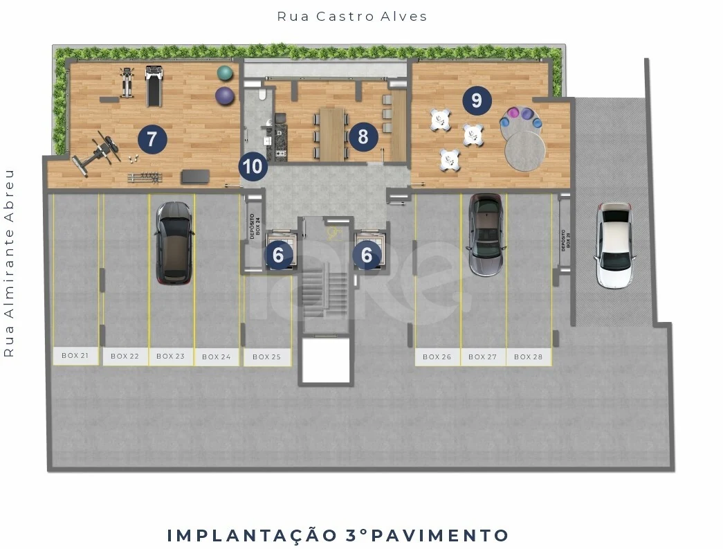 Planta — Pavimento 3