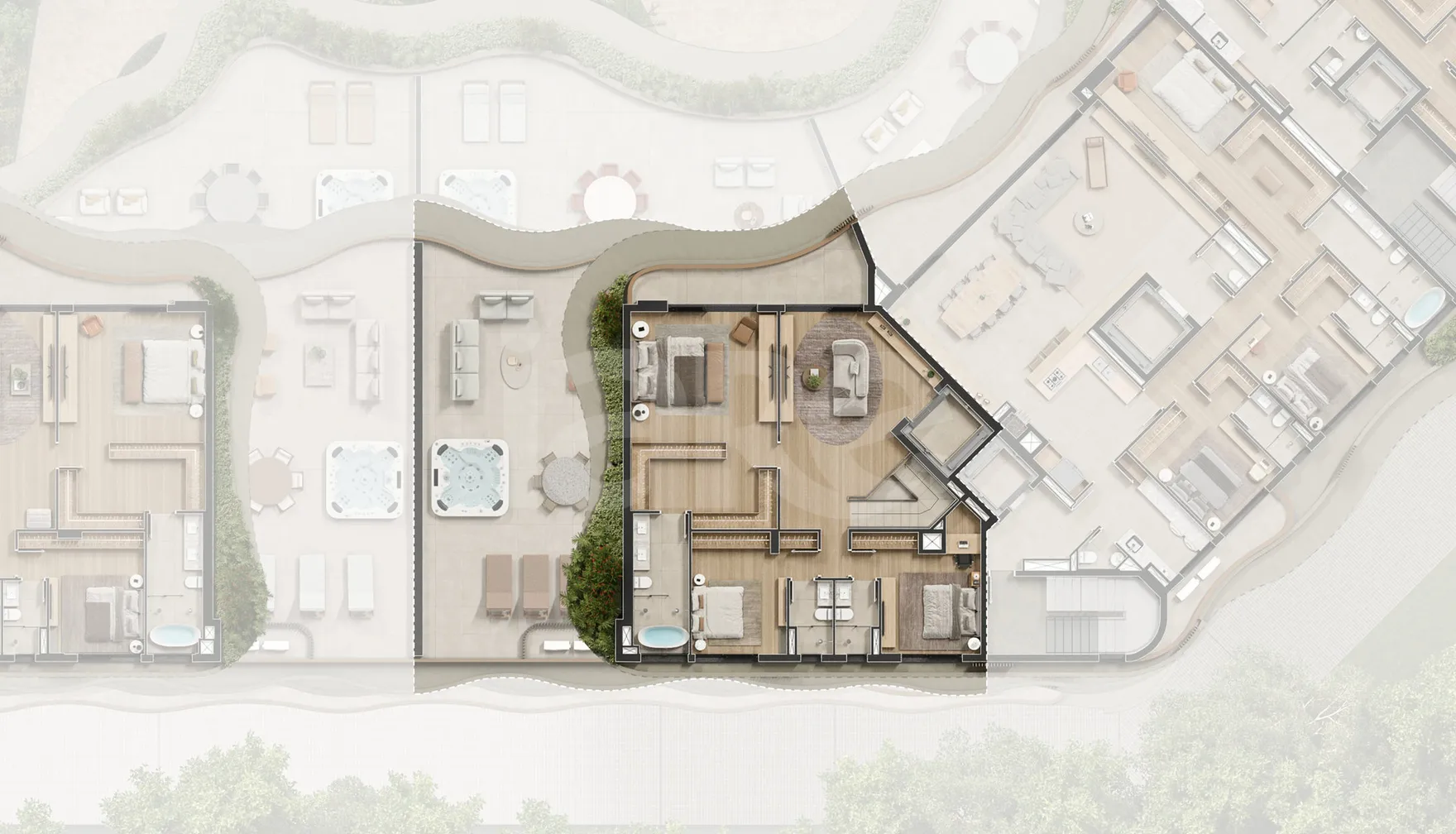 Planta — Cobertura Horizontal 329,14 m²