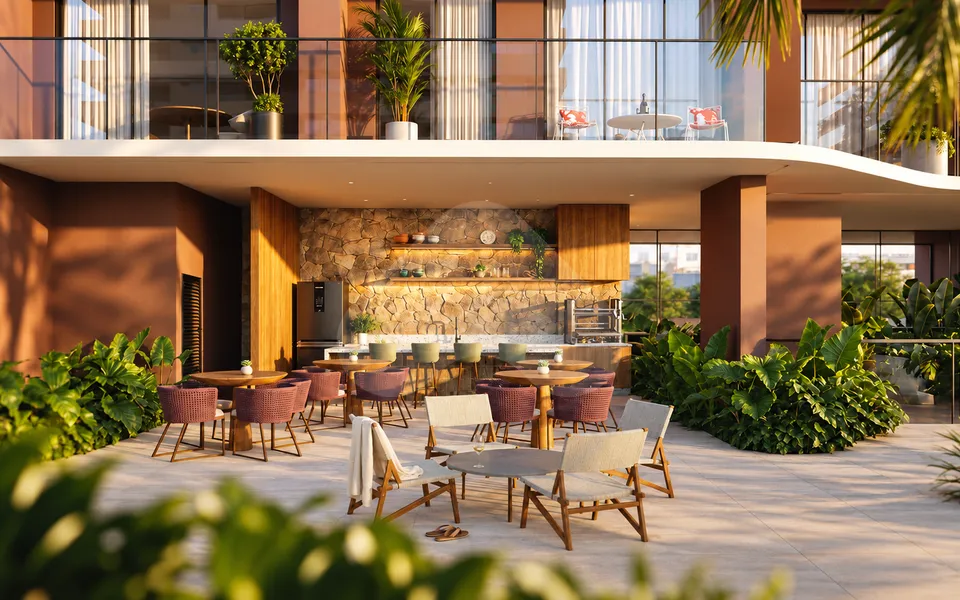 Beach Class Essence - Studio com 28,02 m², em Meireles — foto 6