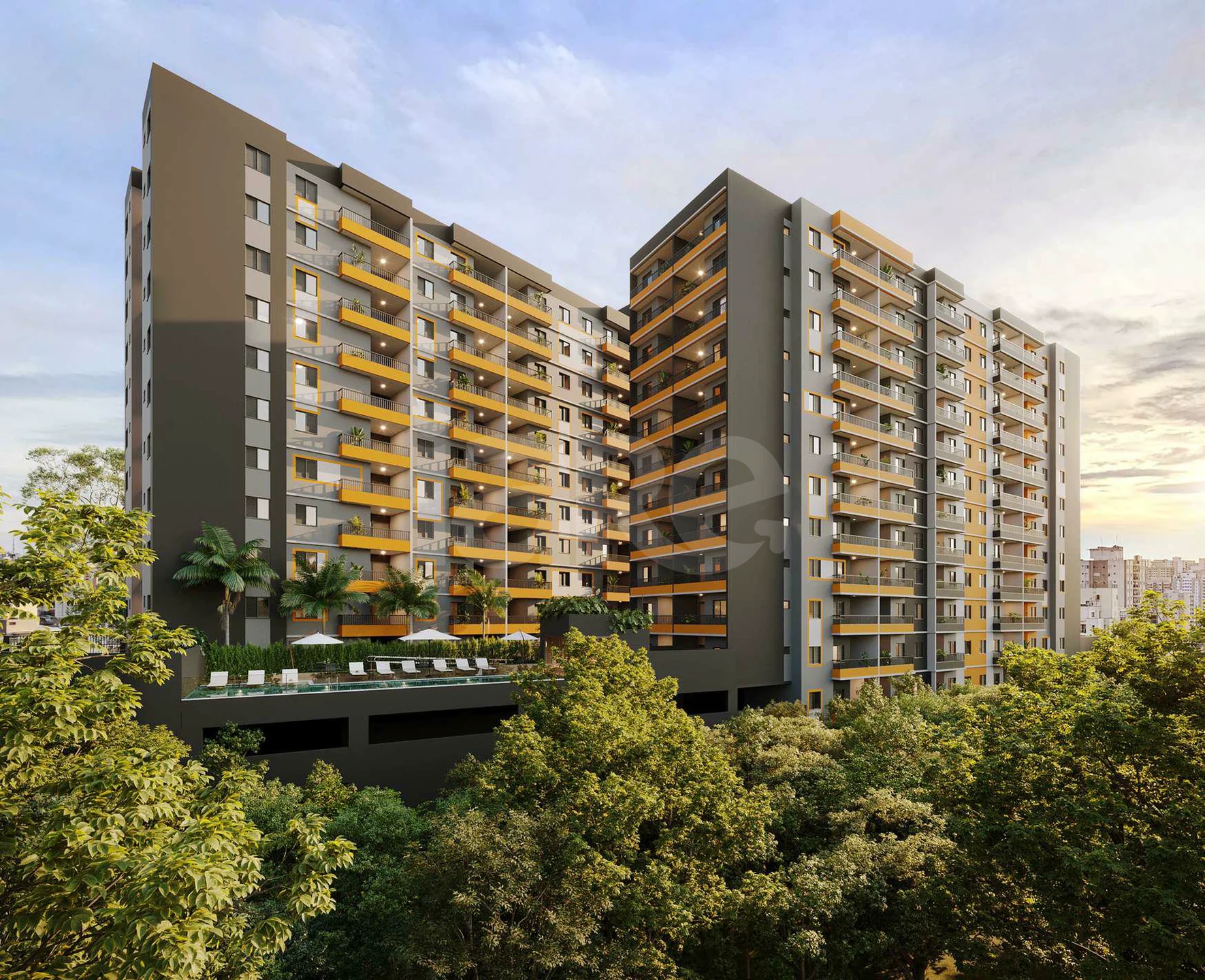 Bosque Urbano - Apartamento com 41,04 m², em Jardim Monte Kemel — foto 5