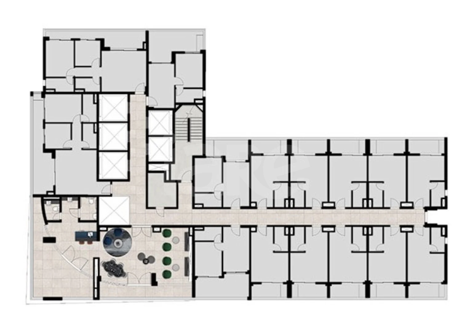 Planta — Pavimento 17