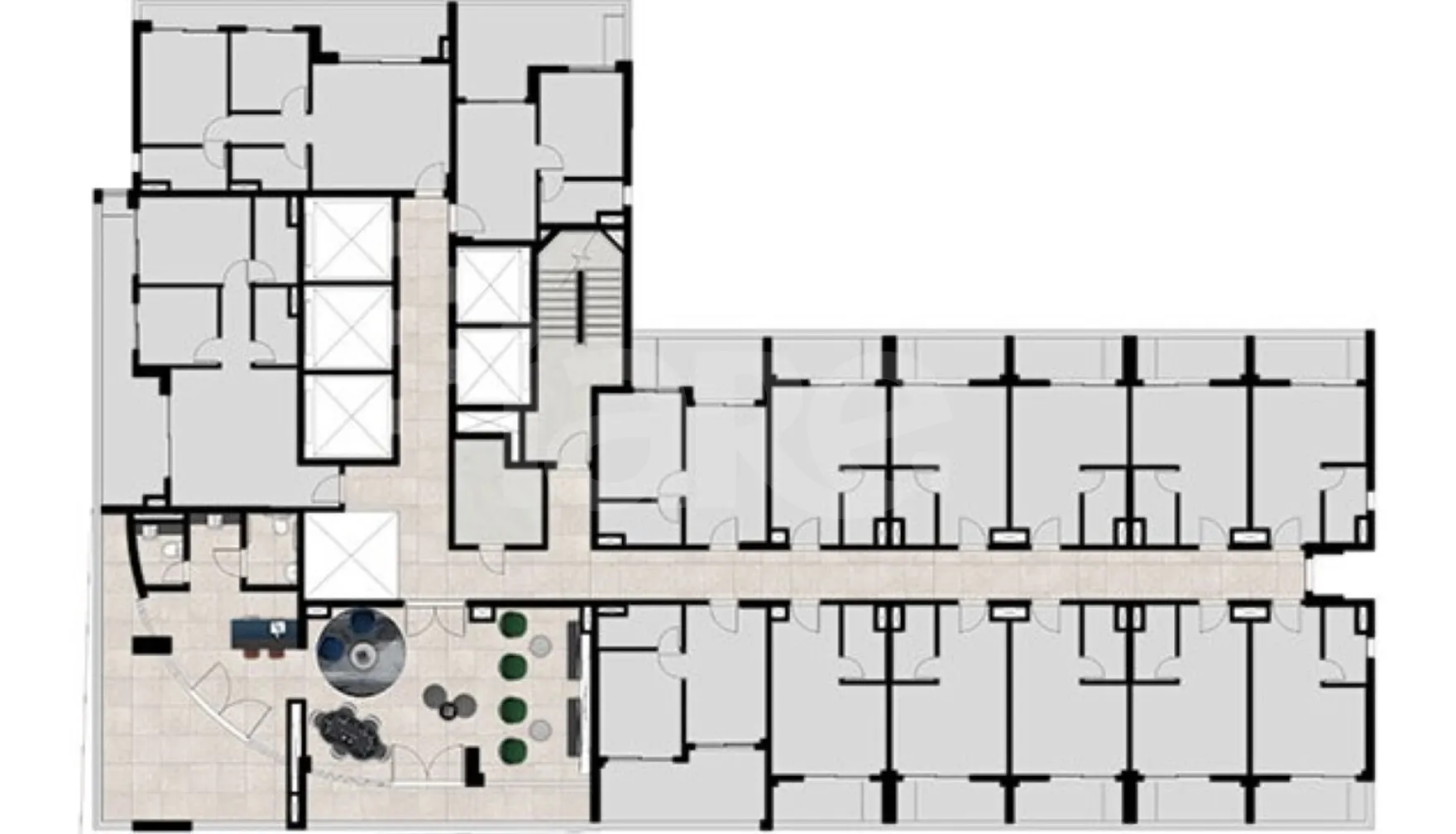 Planta — Pavimento 17
