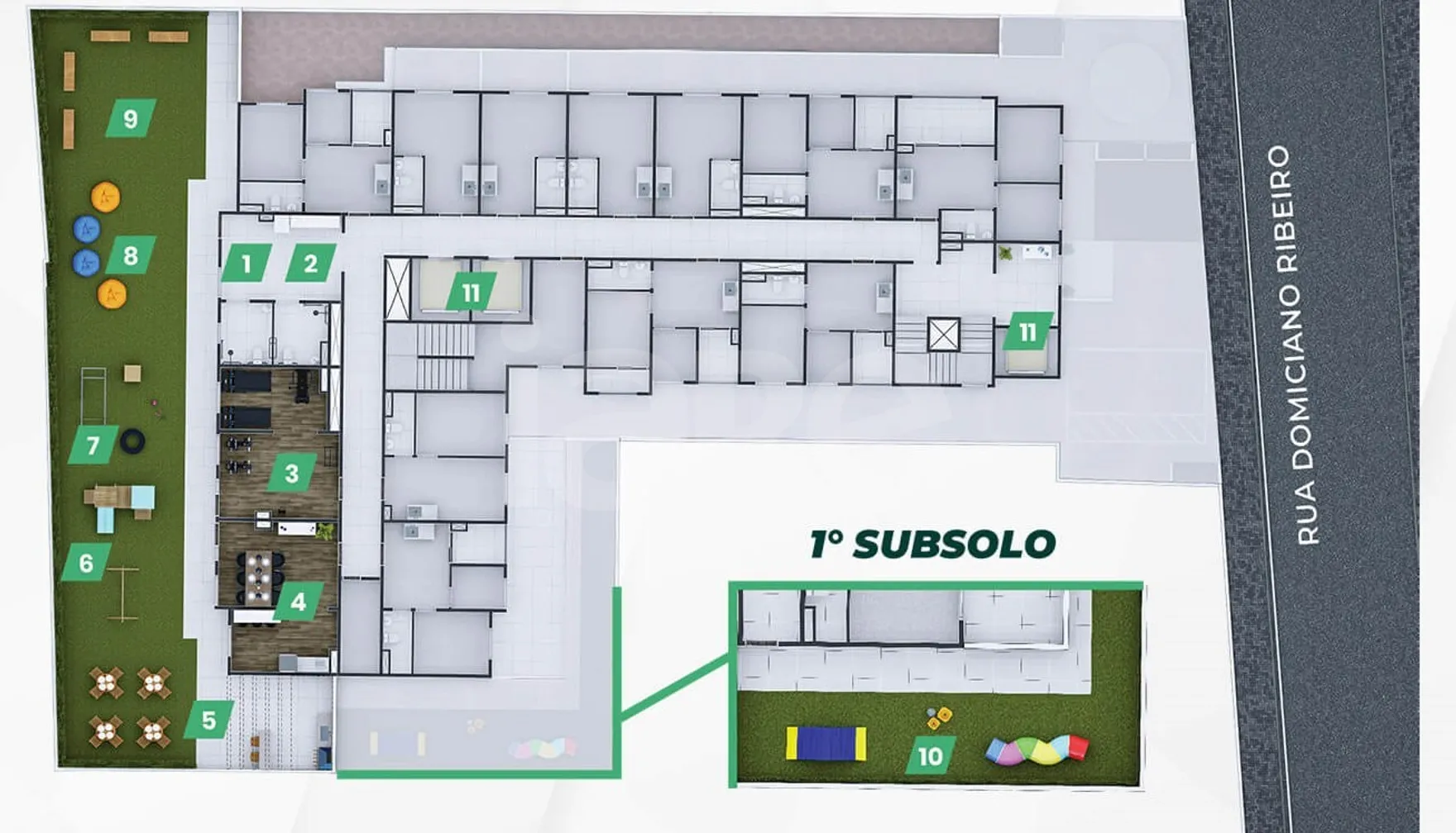 Planta — Pavimento térreo