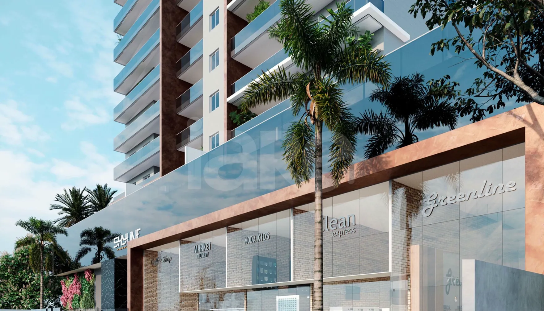 Skyline - Loja com 57,04 m², em Praia de Itaparica — foto 5