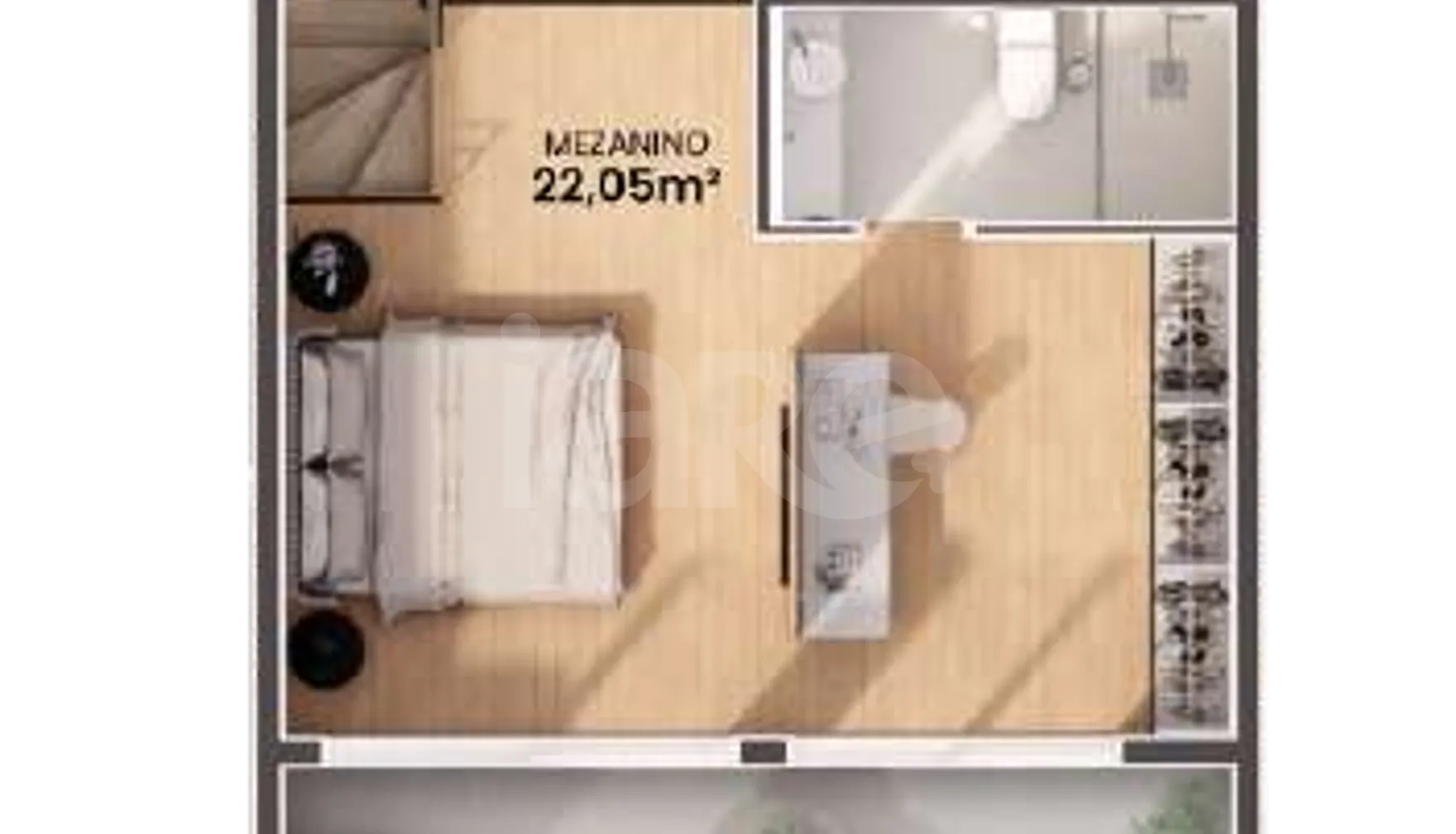 Planta — Apartamento 153,08 m²