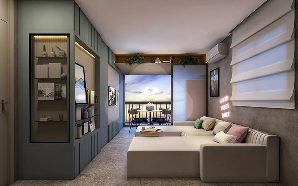 W Be Perdizes - Studio com 17,46 m², em Perdizes — foto 2