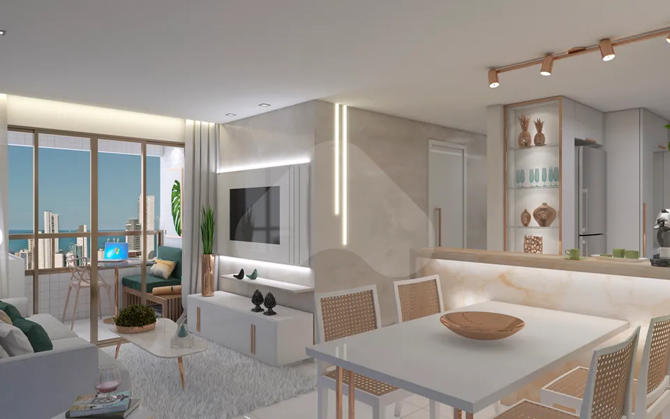 Parc Benvinda de Farias - Apartamento com 63 m², em Boa Viagem — foto 7