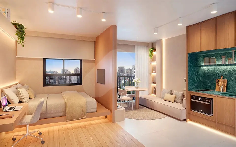 OpenLife Frei Caneca - Studio com 22,23 m², em Consolação — foto 2