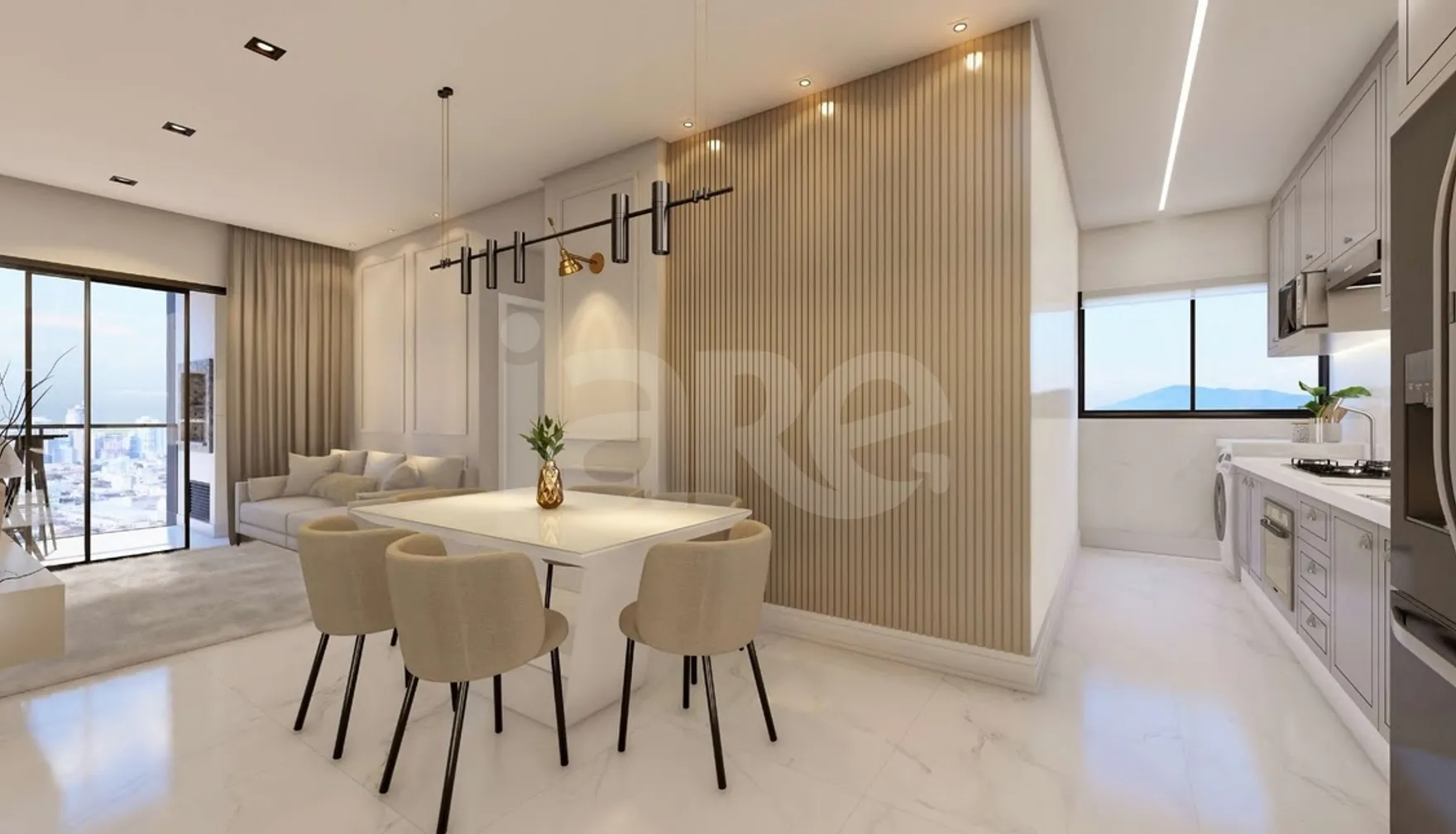 Maison de Boulevard - Apartamento com 61,4 m², em Morretes — foto 3