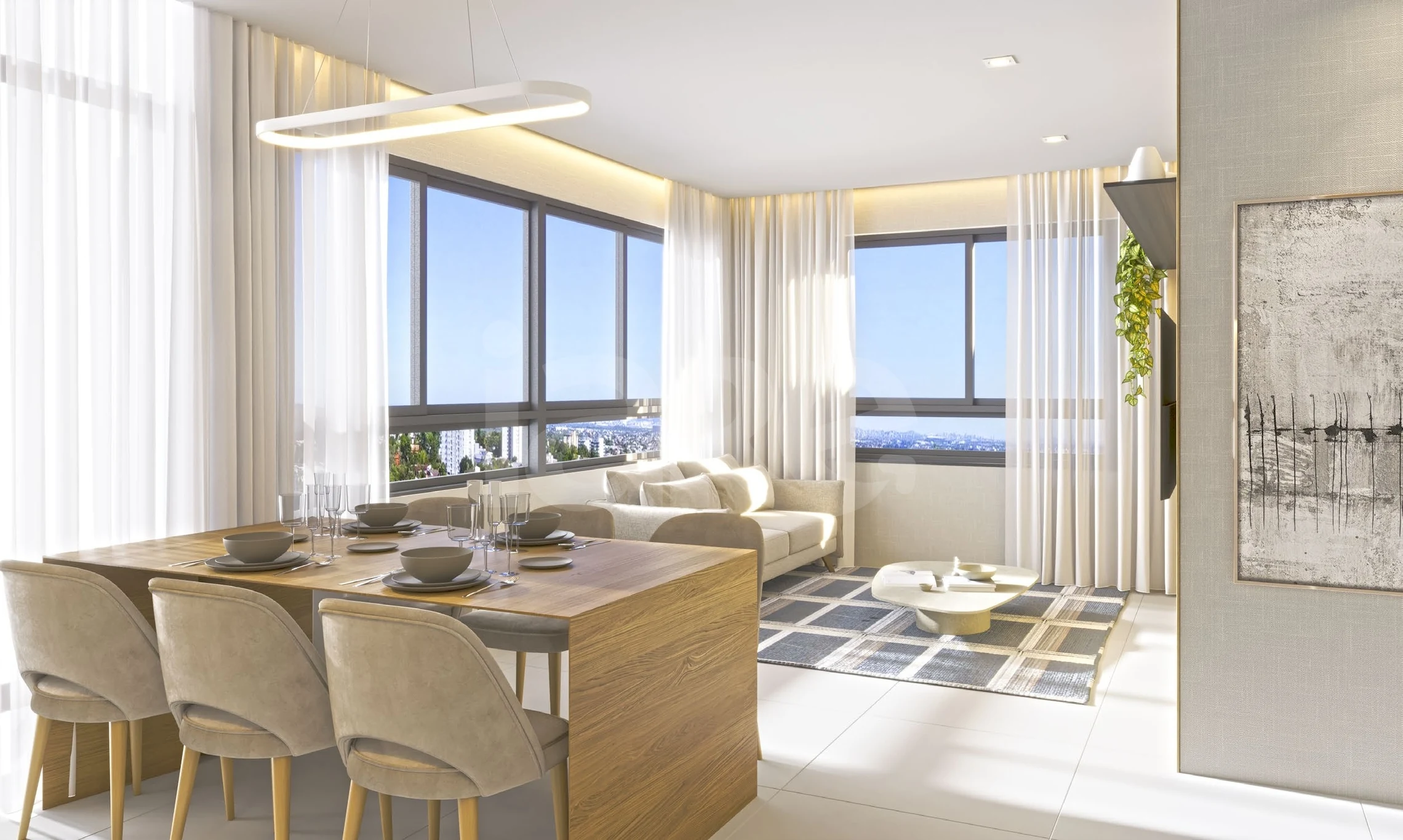 Varandas Trend Living - Apartamento com 55,7 m², em Nossa Senhora das Graças — foto 3