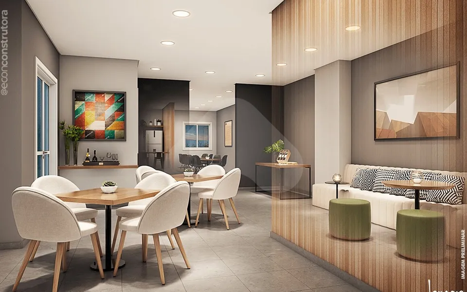 Now Tucuruvi - Apartamento com 41,89 m², em Vila Nova Mazzei — foto 4