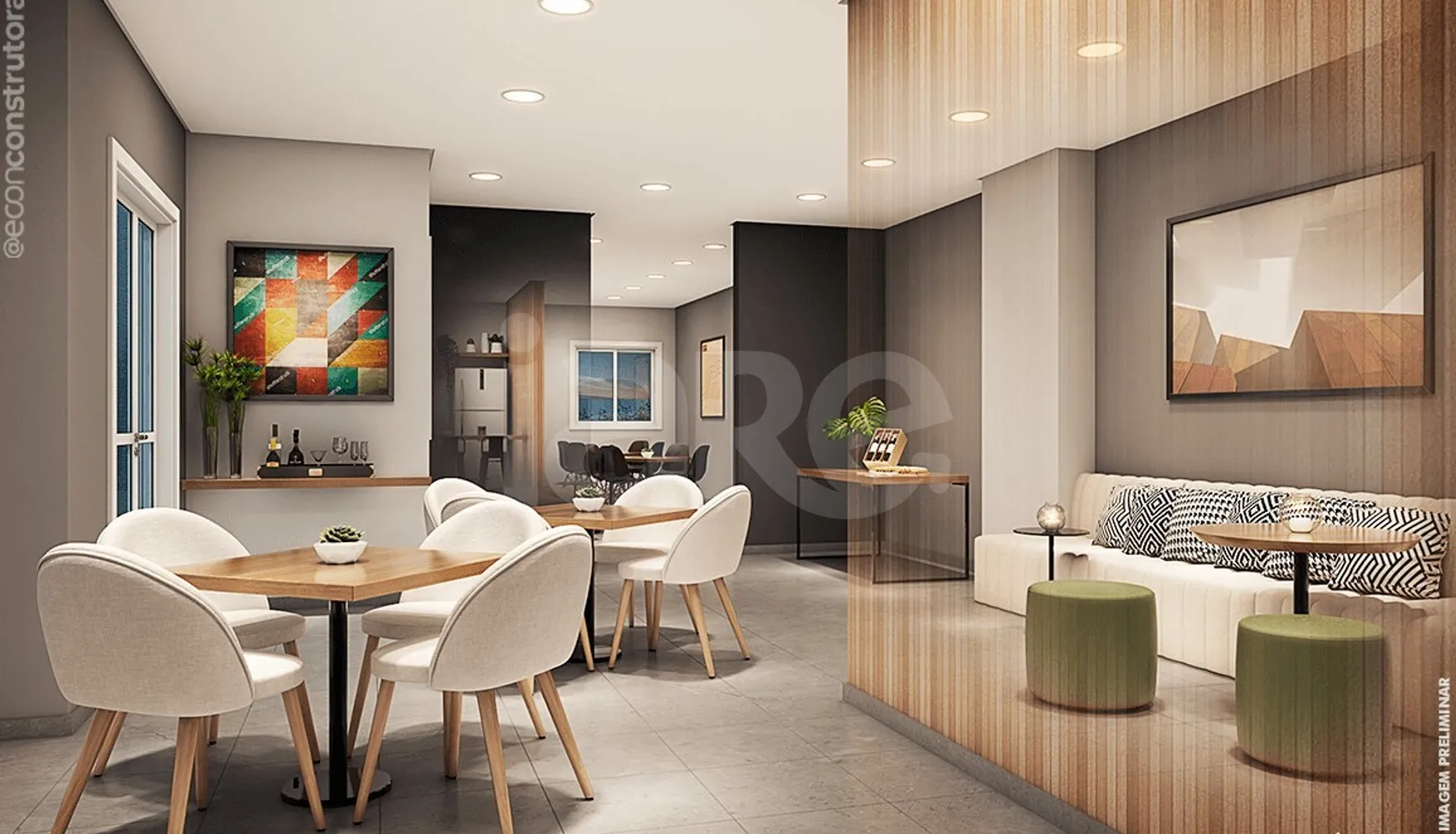 Now Tucuruvi - Apartamento com 41,89 m², em Vila Nova Mazzei — foto 4