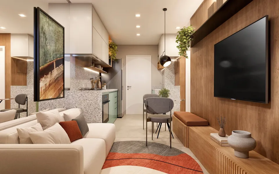 Connect Estação João Dias - Apartamento com 31,77 m², em Jardim Caravelas — foto 3
