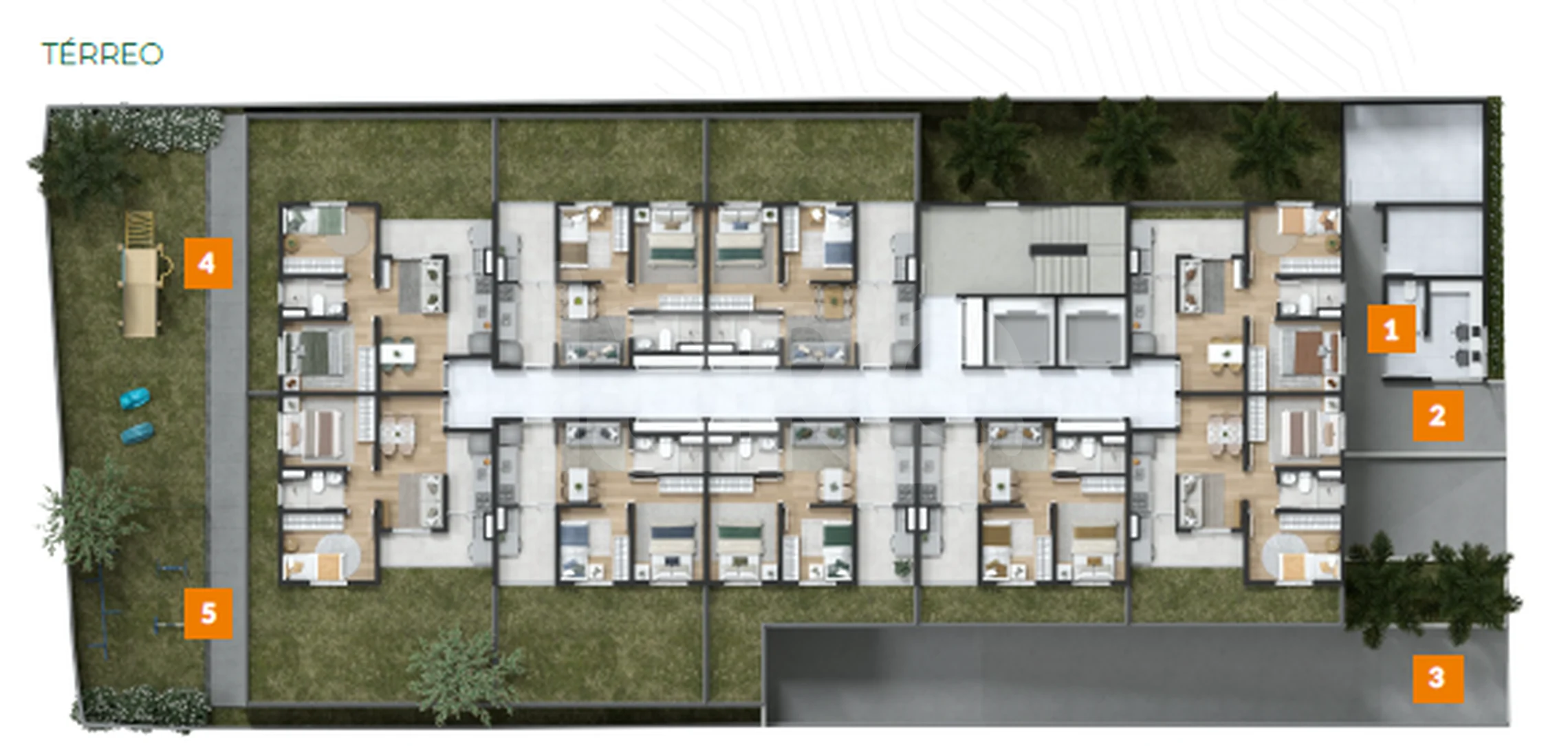 Planta — Pavimento térreo