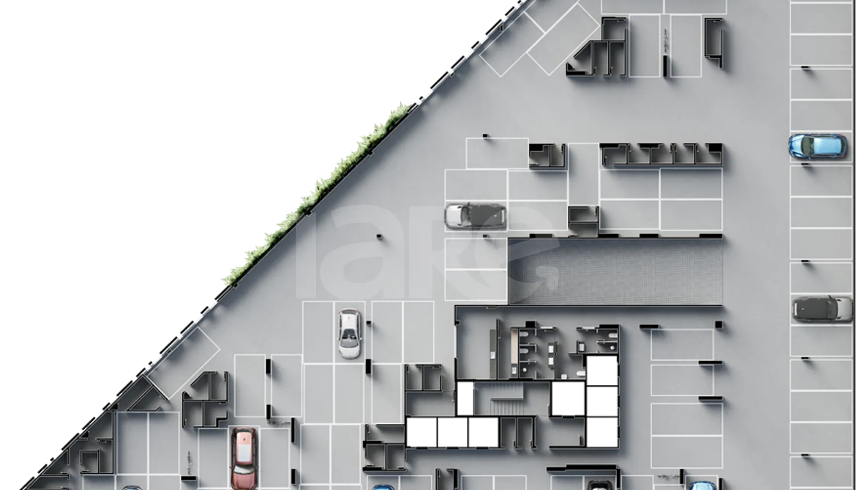 Planta — Pavimento garagem 2