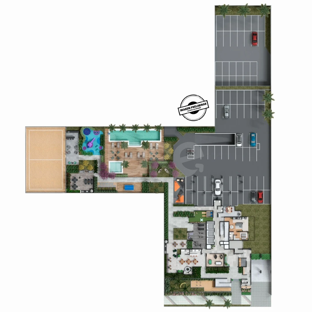 Planta — Implantação