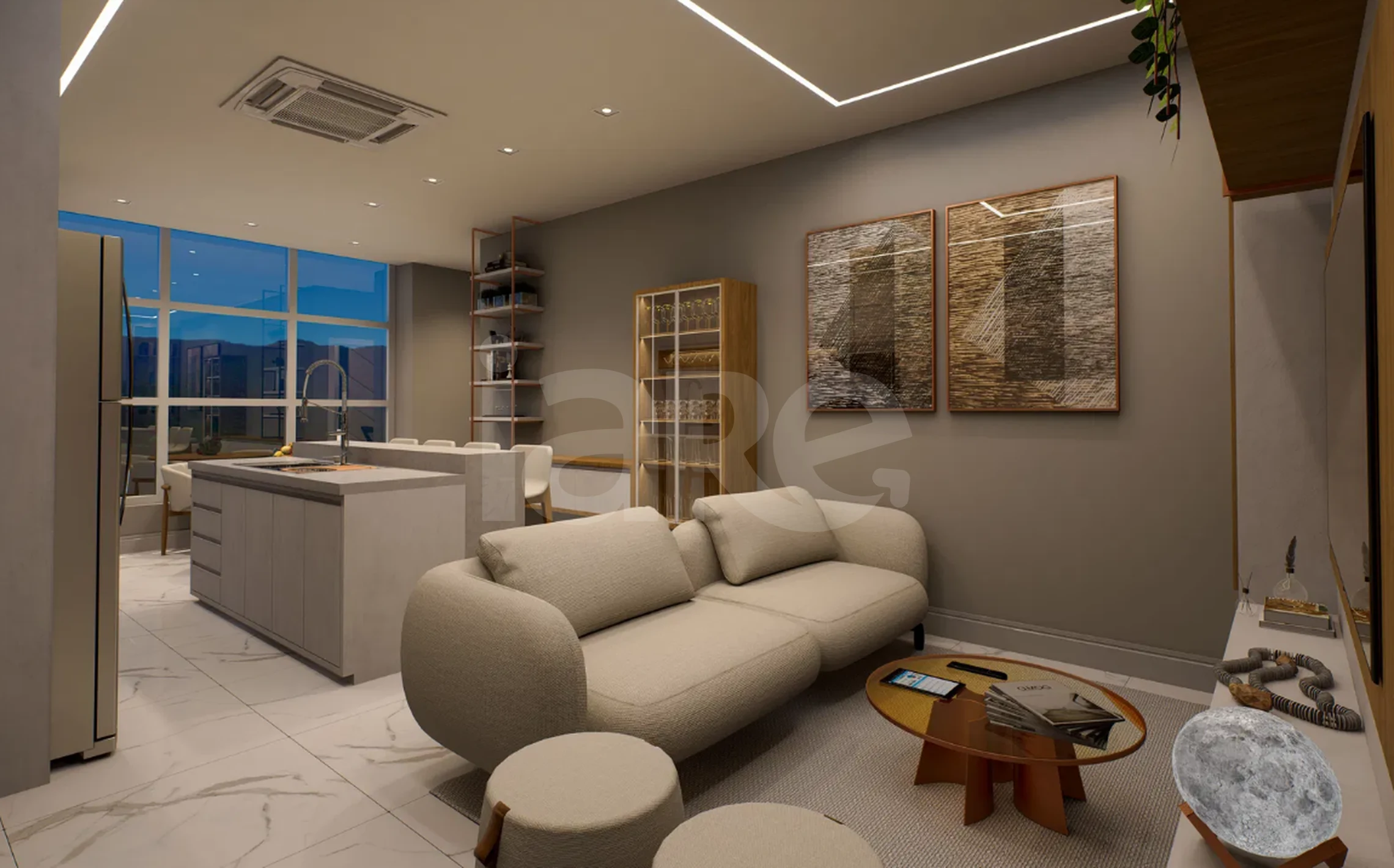 White Tower - Apartamento com 46,26 m², em Perequê — foto 4
