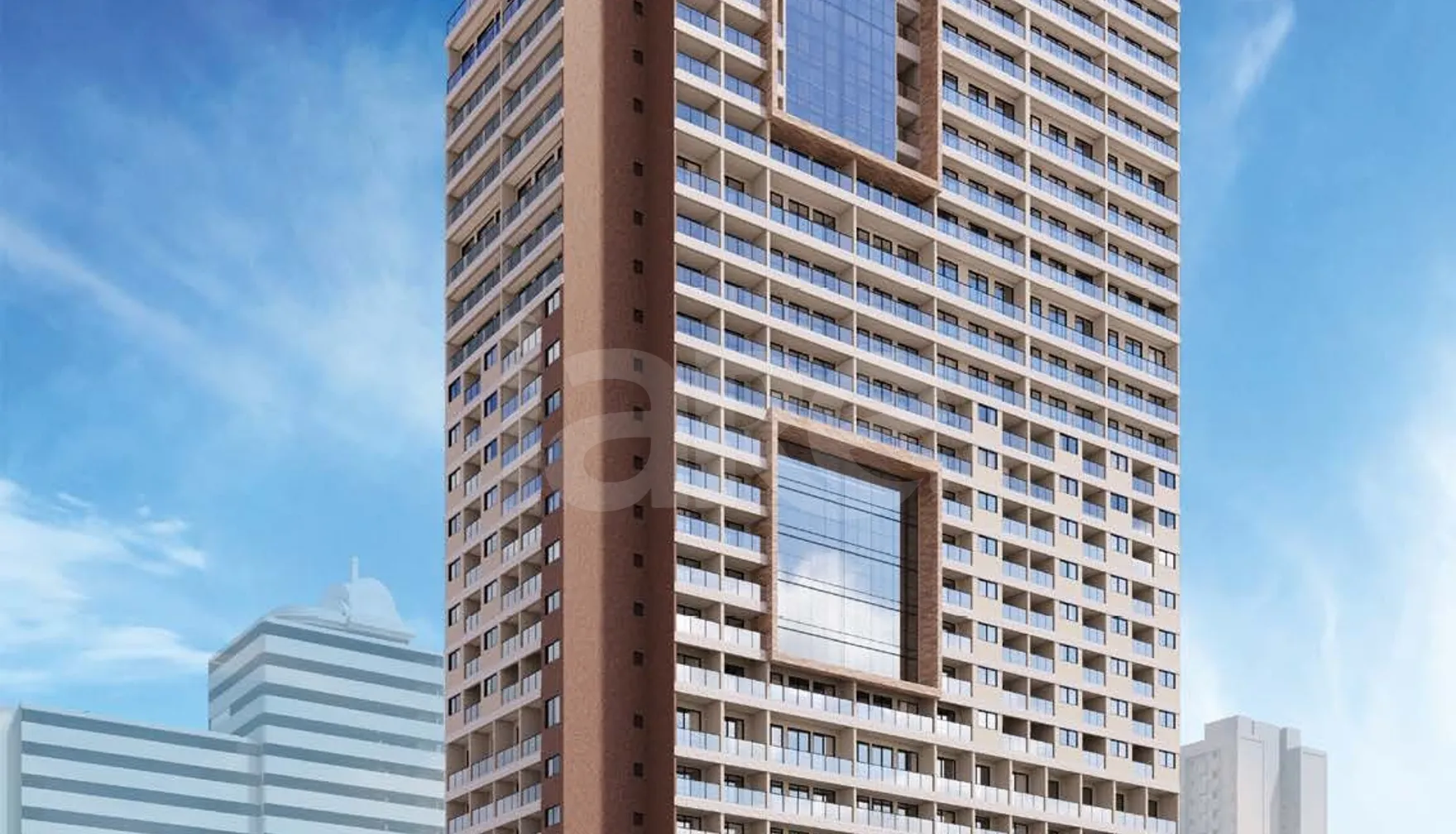 Aya - Apartamento com 39,2 m², em Centro — foto 1