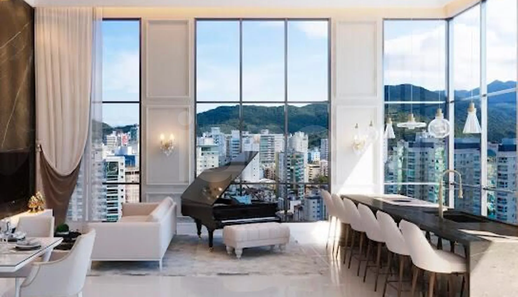 Cattena Residence - Apartamento com 104 m², em Centro — foto 2
