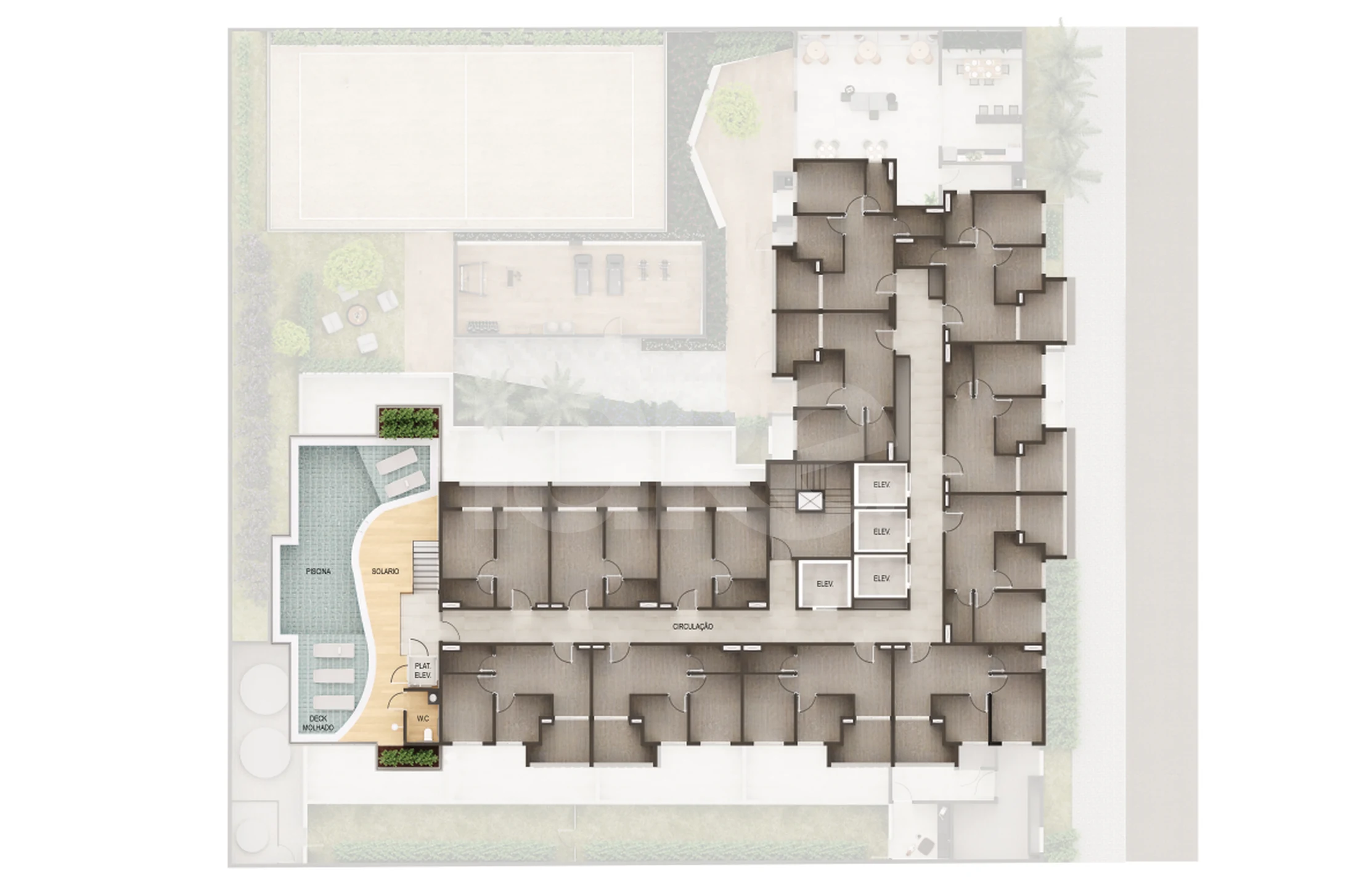 Planta — Pavimento 14