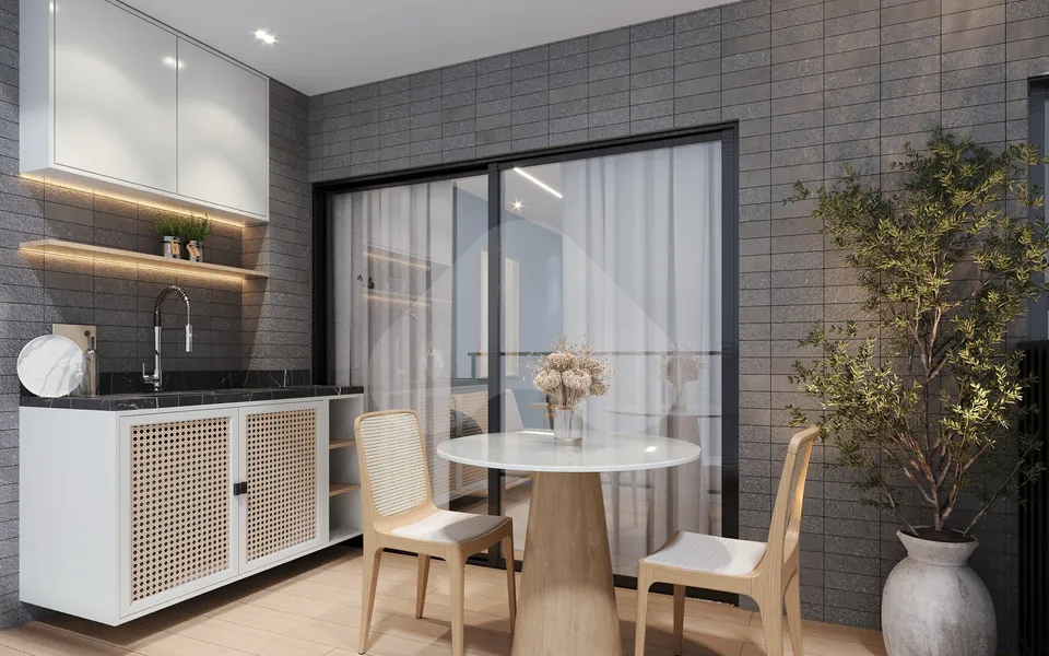 Porto Verano - Apartamento com 61,41 m², em Poço — foto 5